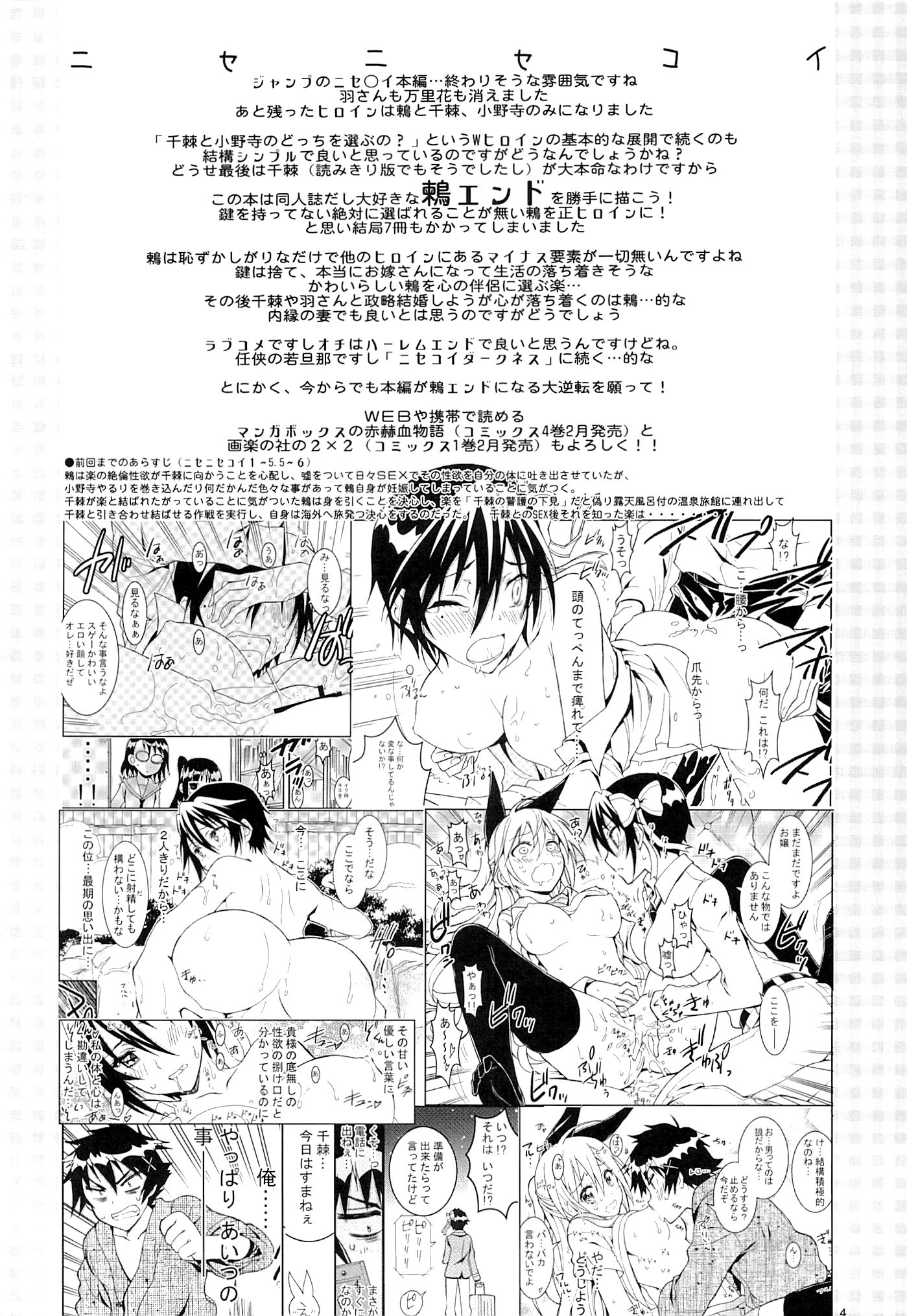 Читаем Хентай манга Nisekoi  Притворная любовь by ﻿Kaishaku - Nisenisekoi  - Nisenisekoi онлайн на русском. Глава 7 - AllHentai